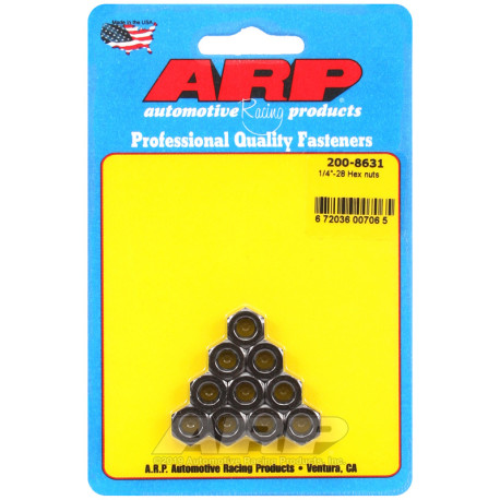 Vijci ARP ARP matice (šesterokutna glava), 1/4-28, 10 kom, V1 | race-shop.hr