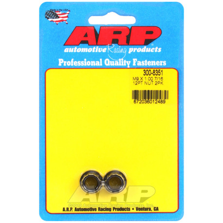 Vijci ARP ARP matice (12-kutna glava), M9×1.00, 2 kom | race-shop.hr
