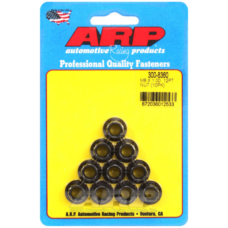 Vijci ARP ARP matice (12-kutna glava), M8×1.00, 10 kom | race-shop.hr
