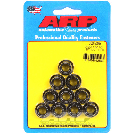 Vijci ARP ARP matice (12-kutna glava), M10×1.50, 10 kom | race-shop.hr
