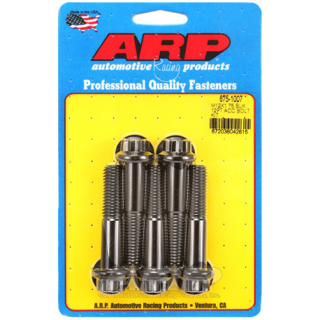 Vijci ARP ARP vijci (12-kutna glava, crni), M12×1.75 × 60 mm | race-shop.hr