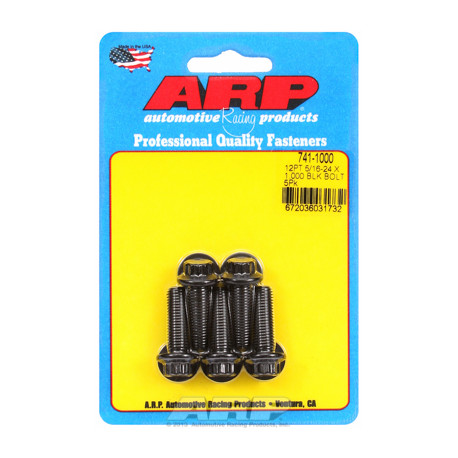 Vijci ARP "5/16""-24 x 1.000 12pt crni oxid šarafi" (5kom) | race-shop.hr