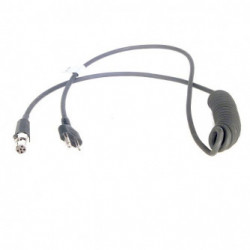 Adapter interfon PELTOR kabel 2.5/3.5 mm COBRA