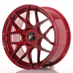 Felga japan racing jr18 17x8 et25-35 blank platinum red