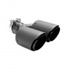 Exhaust tip RM MOTORS Carbon 89mm