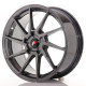 Alu Felge Felga japan racing jr36 18x8 et20-48 5h blank hyper black | race-shop.hr