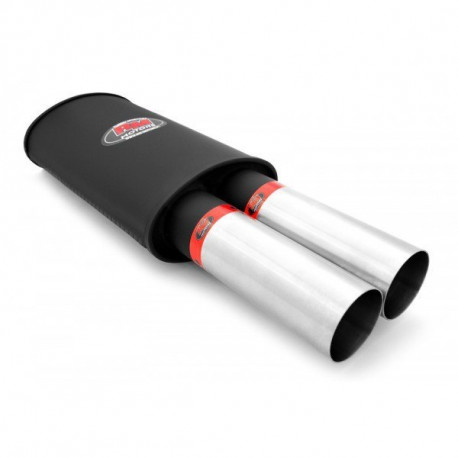 Dvostruki završetak Stražnji lonac 63mm RM Motors | race-shop.hr