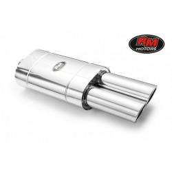 Stražnji lonac od nehrđajućeg čelika 70 mm RM Motors