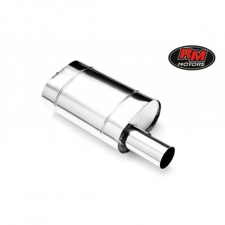 Okrugle- jednozidne Krajnji prigušivač od nehrđajućeg čelika 70 mm RM Motors | race-shop.hr