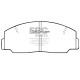 Kočnice EBC Auto Prednje kočione pločice EBC Ultimax OEM Replacement DP424 | race-shop.hr