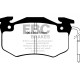 Kočnice EBC Auto Prednje kočione pločice EBC Ultimax OEM Replacement DP489 | race-shop.hr