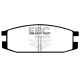 Kočnice EBC Auto Stražnje kočione pločice EBC Ultimax OEM Replacement DP611 | race-shop.hr