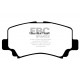 Kočnice EBC Auto Prednje kočione pločice EBC Ultimax OEM Replacement DP1291 | race-shop.hr