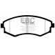 Kočnice EBC Auto Prednje kočione pločice EBC Ultimax OEM Replacement DP1581 | race-shop.hr