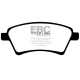 Kočnice EBC Auto Prednje kočione pločice EBC Ultimax OEM Replacement DP1925 | race-shop.hr