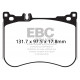 Kočnice EBC Auto Prednje kočione pločice EBC Redstuff Ceramic DP32178C | race-shop.hr