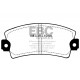 Kočnice EBC Auto Prednje kočione pločice EBC Greenstuff 2000 Sport DP2317 | race-shop.hr