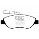 Kočnice EBC Auto Prednje kočione pločice EBC Greenstuff 2000 Sport DP21382/2 | race-shop.hr
