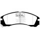 Kočnice EBC Auto Prednje kočione pločice EBC Greenstuff 2000 Sport DP2954 | race-shop.hr