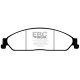 Kočnice EBC Auto Prednje kočione pločice EBC Redstuff Ceramic DP31511C | race-shop.hr