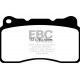 Kočnice EBC Auto Prednje kočione pločice EBC Redstuff Ceramic DP32093C | race-shop.hr