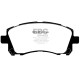 Kočnice EBC Auto Prednje kočione pločice EBC Redstuff Ceramic DP31134C | race-shop.hr