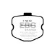 Kočnice EBC Auto Stražnje kočione pločice EBC Redstuff Ceramic DP31771/2C | race-shop.hr