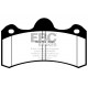 Kočnice EBC Auto Stražnje kočione pločice EBC Redstuff Ceramic DP3043C | race-shop.hr