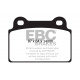 Kočnice EBC Auto Stražnje kočione pločice EBC Yellowstuff Street + Track DP41985R | race-shop.hr