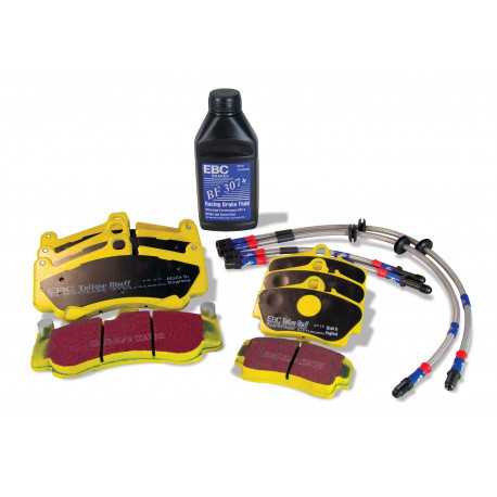 Kočnice EBC Auto EBC Yellowstuff kit PLK1991 - Kočione pločice, kočna crijeva, tekućina za kočnice | race-shop.hr