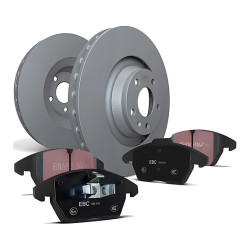 Prednji set EBC PDKF174 - Kočioni diskovi Premium OE + kočione pločice Ultimax OE
