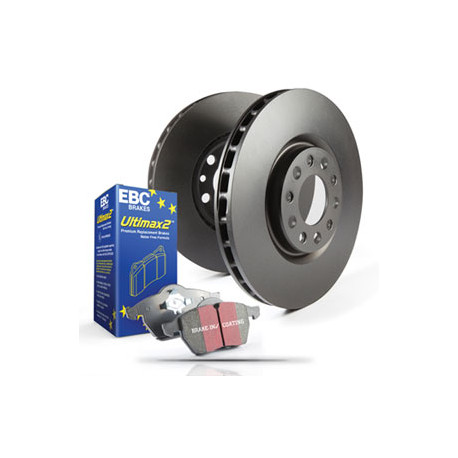 Kočnice EBC Auto Prednji set EBC PDKF380 - Kočioni disk Premium OE + kočione pločice Ultimax OE | race-shop.hr