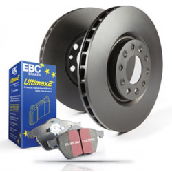 Prednji set EBC PDKF1619 - Kočioni disk Premium OE + kočione pločice Ultimax OE