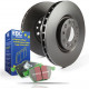 Kočnice EBC Auto Prednji set EBC PD01KF069 - Kočioni disk Premium OE + kočione pločice Greenstuff | race-shop.hr