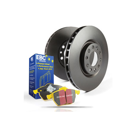 Kočnice EBC Auto Prednji set EBC PD03KF706 - Kočioni disk Premium OE + kočione pločice Yellowstuff | race-shop.hr