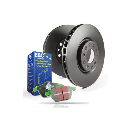 Kočnice EBC Auto stražnji set EBC PD01KR037 - Kočioni disk Premium OE + kočione pločice Greenstuff | race-shop.hr