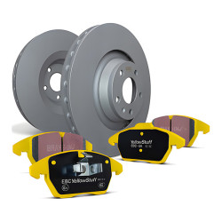 Stražnji set EBC PD03KR083 - Kočioni diskovi Premium OE + kočione pločice Yellowstuff