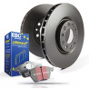 Front + Rear kit EBC PD40K234 - Discs Premium OE + brake pads Ultimax OE
