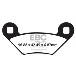 EBC Kočione obloge Carbon TT FA475TT