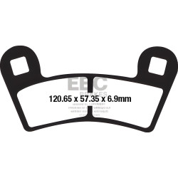 EBC Kočione obloge Carbon TT FA657TT