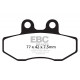 Kočioni diskovi EBC Moto EBC Kočione obloge  Organic FA167 | race-shop.hr