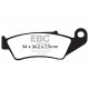 Kočioni diskovi EBC Moto EBC Kočione obloge  Organic FA185TT | race-shop.hr