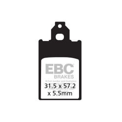 EBC Kočione obloge Organic FA FA116