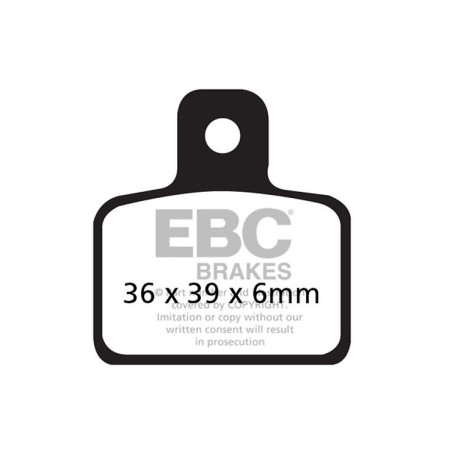 Kočioni diskovi EBC Moto EBC Kočione obloge Carbon TT FA351TT | race-shop.hr