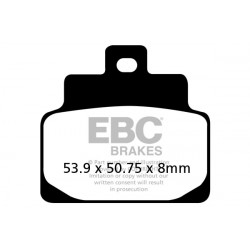 EBC Kočione obloge SFA Scooter Organic SFA301