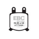Kočioni diskovi EBC Moto EBC Kočione obloge Organic FA FA076 | race-shop.hr