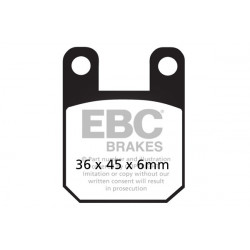 EBC Kočione obloge Organic FA FA115