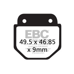 EBC Kočione obloge Organic FA FA486
