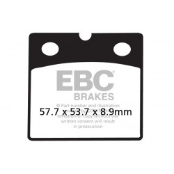 EBC Kočione obloge&nbsp; Organic FA171