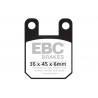 EBC Brake pads Organic SFA115